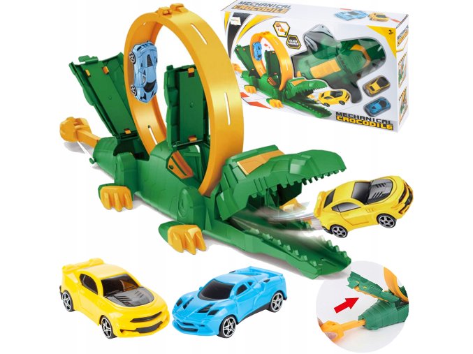 odpalovac auticek Mechanical Crocodille