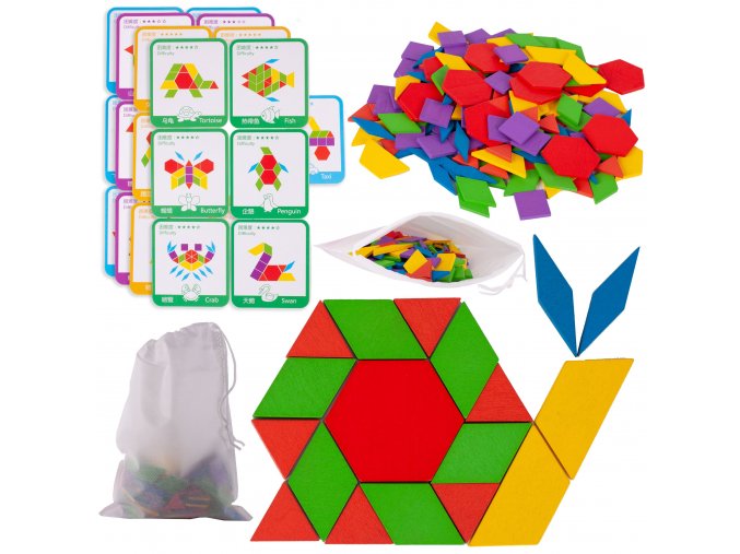 detska ukladacka Pattern Blocks