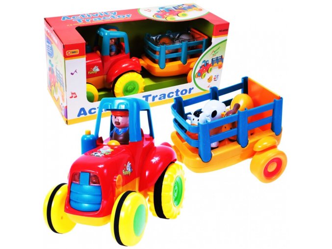 zabavny traktor pro deti Activity Tractor