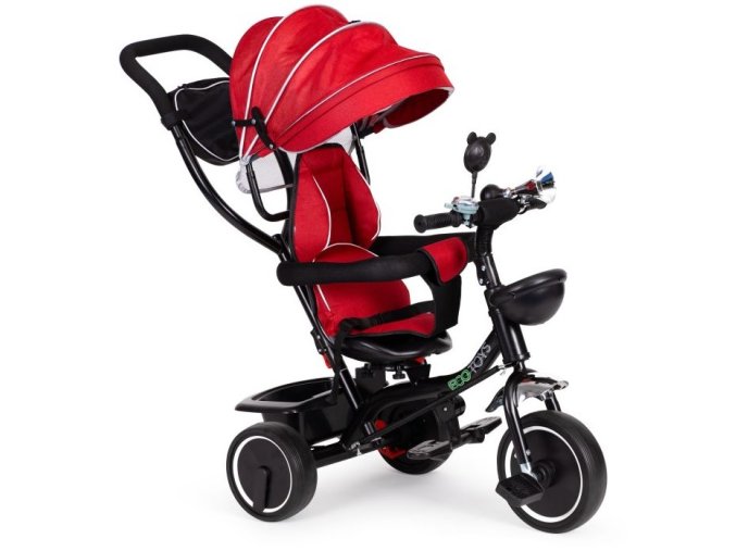 ecotoys trikolka 2v1 new cervena 2