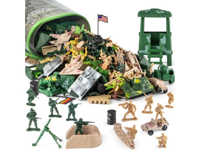 plastovi vojacci 300 kusu Battle Squadron 7