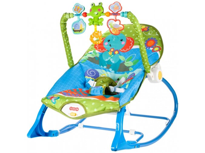 kojenecke lehatko Baby Rocker modre