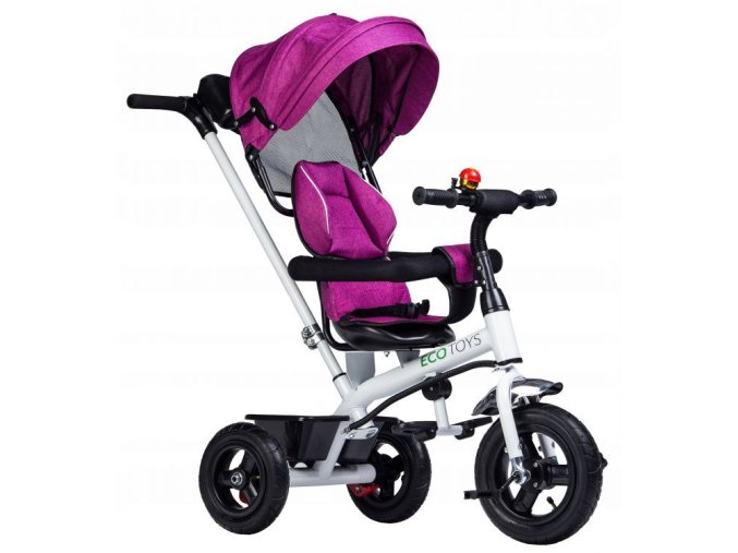 Ecotoys detska trikolka ruzova
