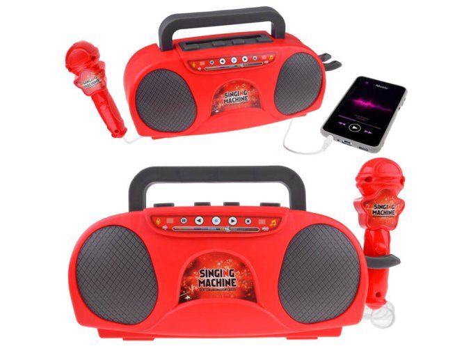 radio s mikrofonem Singing Machine