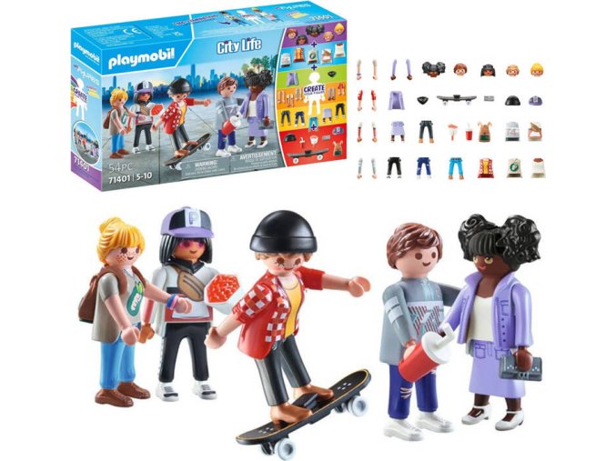 Stavebnice Playmobil - vytvoř si vlastní figurku!