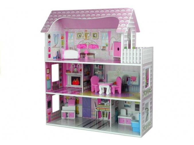 Majlo Toys dreveny domecek pro panenky Stefi 3
