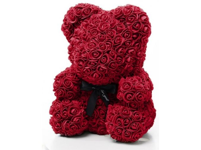 medved z ruzi bordo 40 cm