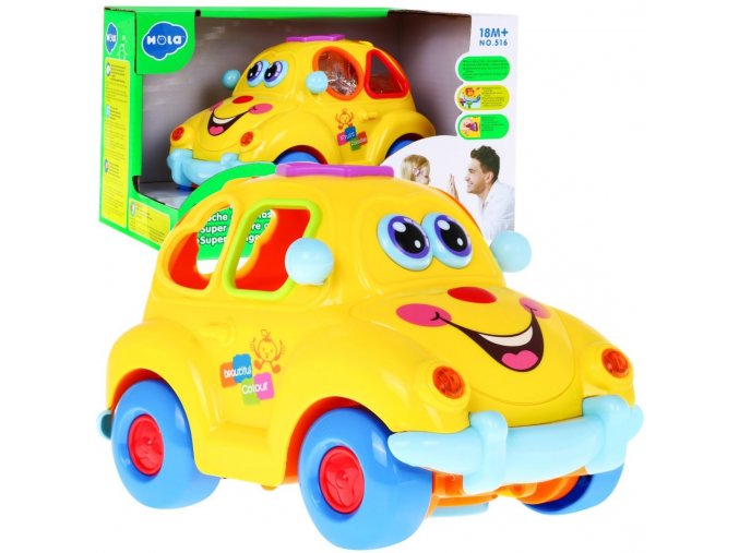 Huile Toys Fruit Car auticko vkladacka