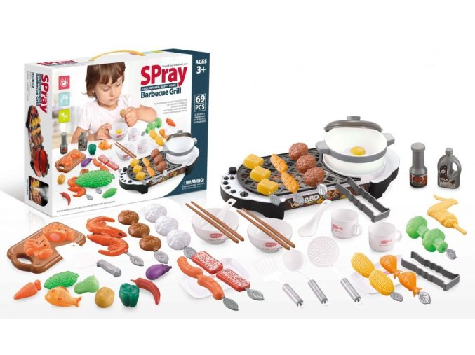 Ecotoys detska grilovaci souprav 69 součásti