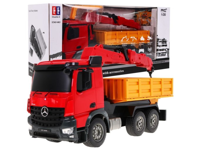 Auto na dalkove ovladani Mercedes Benz Arocs nakladni 1 20
