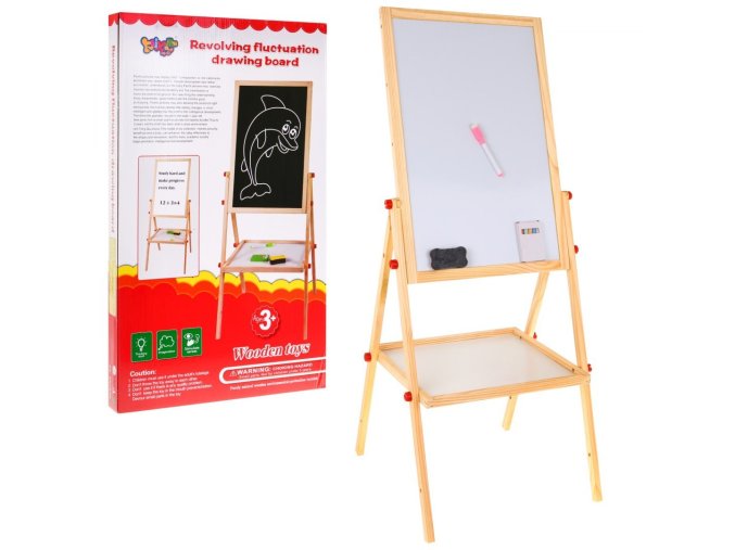 Majlo Toys oboustranna kreslici tabule Drawing Board