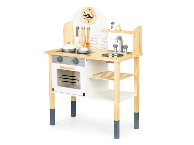Ecotoys detska kuchynka Clock Kitchen