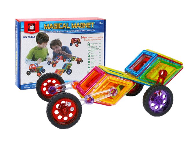 Doris magneticka stavebnice 46 dilku