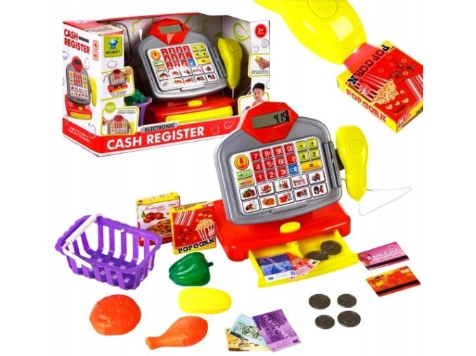 Doris detska pokladna s kalkulackou