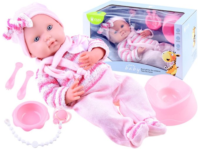 panenka Pure Baby ruzova