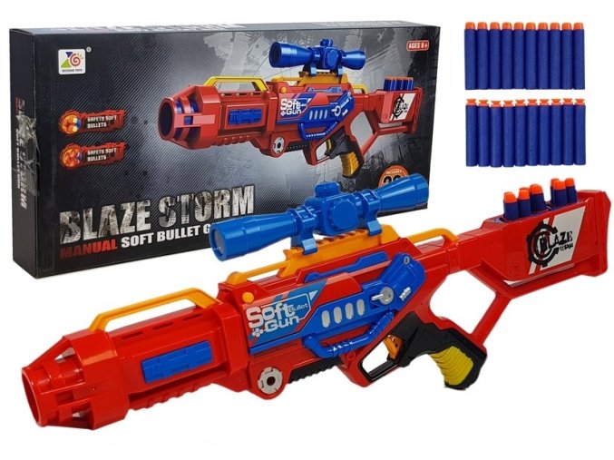 Blaze Storm Red samopal