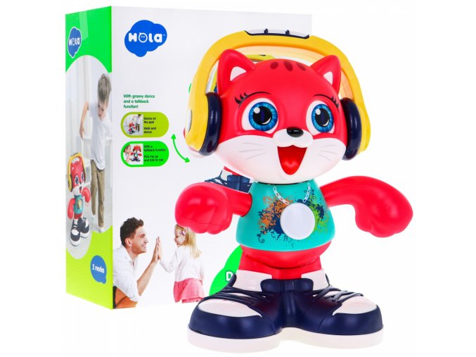 Huile Toys tancici kocicka Dancing Cat