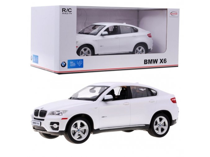 auto na dalkove ovladnai BMW X6 Bile 1 14
