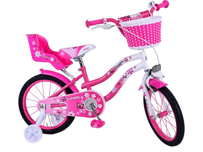 detske kolo Volare Disney Lovely 16 palcu ruzove 2