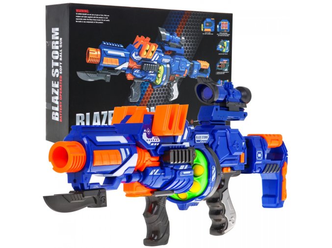 blaze storm detsky samopal Focus