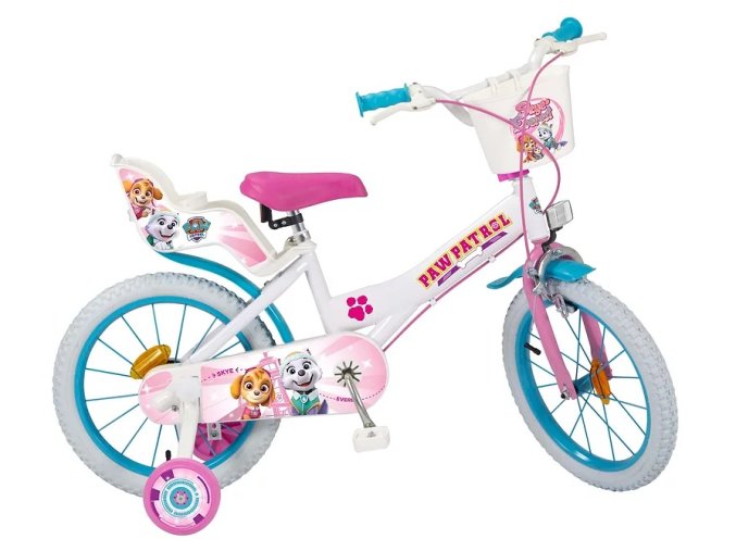 detske kolo toimsa girls paw patrol 16 palců