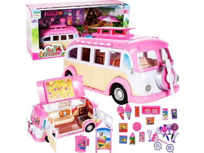 auticko pro panenky Ice Cream Car 2