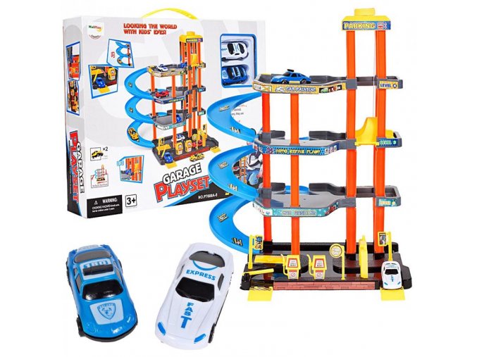 parkovaci garaz Garage Playset