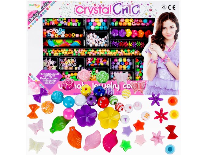 sada na vyrobu sperku crystal chic