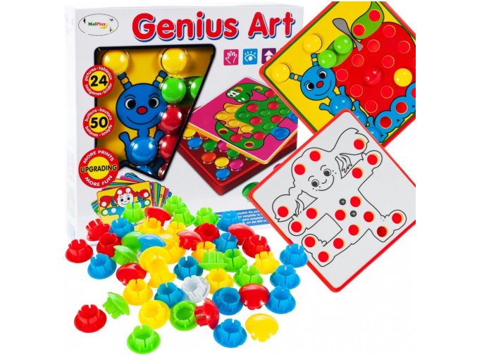 knoflikova vkladacka Genius Art
