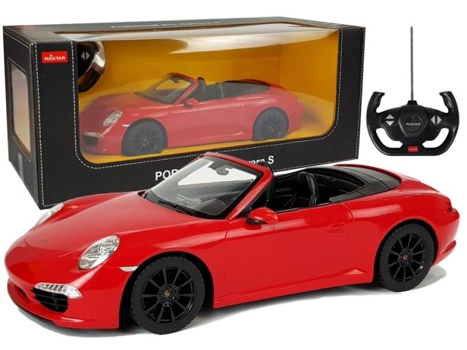 Rastar Porsche 911 Carrera cervene 1 12