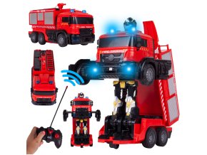 robot transformer Fire Truck