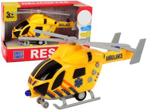 Dětská helikoptéra se světly a zvuky City Ambulance
