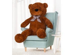 plysovy medved Kvido 160 hnedy