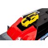 nakladni auto s auticky a helikopterou Red Truck 8