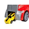 nakladni auto s auticky a helikopterou Red Truck 9