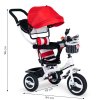 ecotoys trikolka nafukovaci kola cervena 7