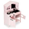 ecotoys detska kuchynka Domecek ruzova 5