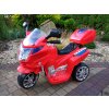 detska elektricka motorka cervena 9