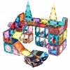 magneticka stavebnice s auticky 82 dilu 2