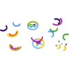 Dřevěné Montessori vzdělávací puzzle barevná duha + úkoly
