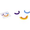 Dřevěné Montessori vzdělávací puzzle barevná duha + úkoly