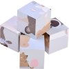 Dřevěné kostky puzzle obrázky zvířat