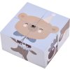 Dřevěné kostky puzzle obrázky zvířat