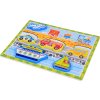 Dřevěné puzzle dopravní vozidla 9 dílné