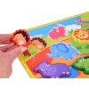 Dřevěné puzzle safari zvířata, 7 dílné