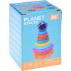 Pyramidové puzzle, dřevěná věž, planety, vesmír 10 dílků