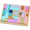 Ecotoys drevene kostky 29 kusu