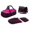 kocarek pro panenky Alice kombinovany 5246 cerny 16