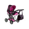 kocarek pro panenky Alice kombinovany 5246 cerny 3