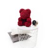 medved z ruzi bordo 40 cm 3